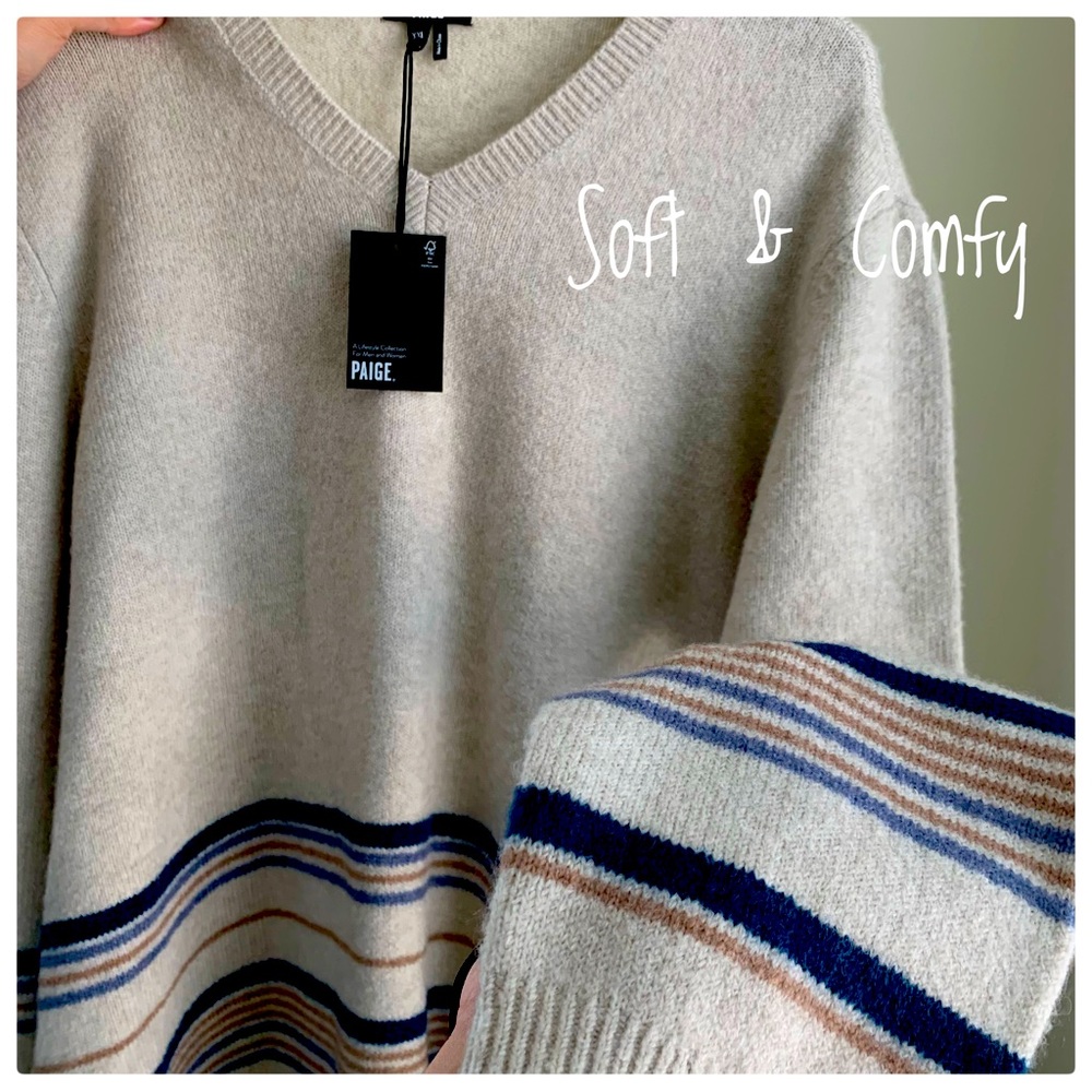 🍉(NWT) PAIGE Desert Morning Pullover Oversized Wear Sweater WINTER FIND!🛍🛍🛍
